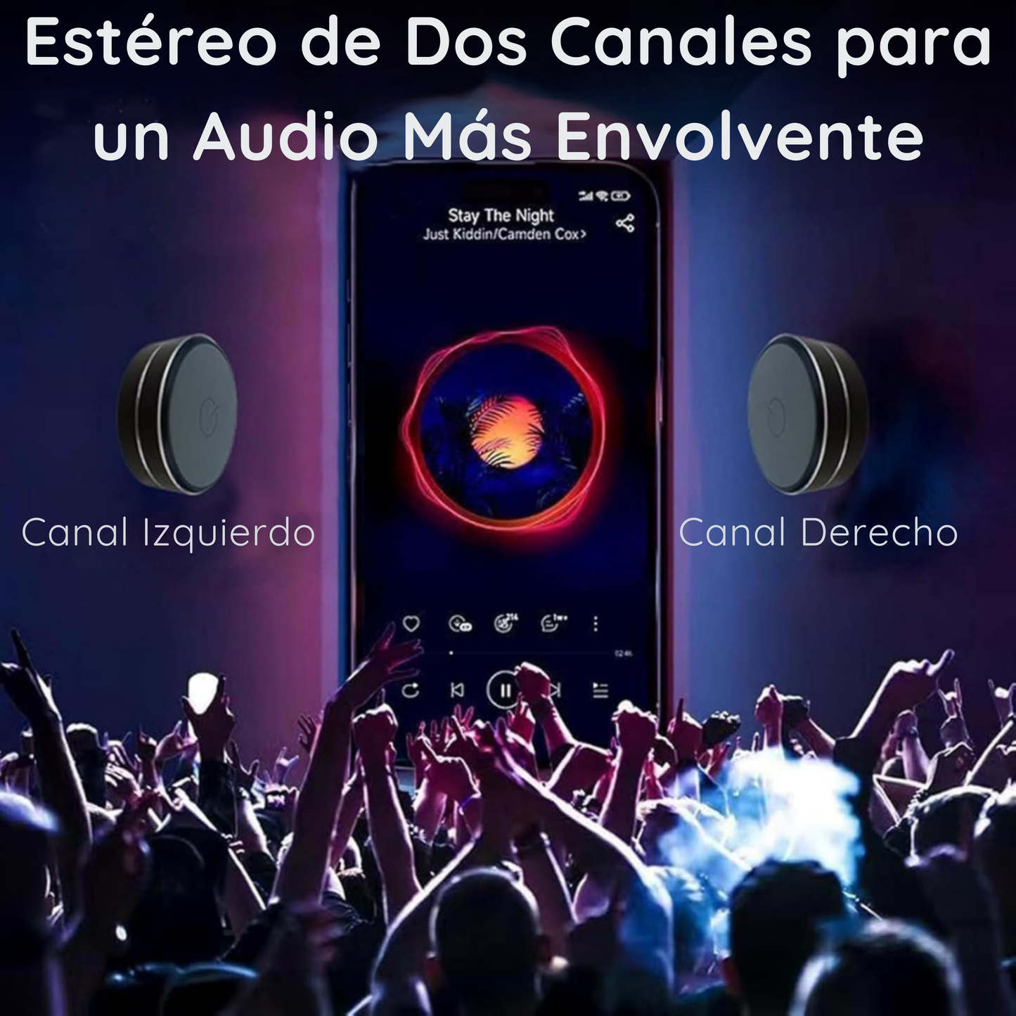 Mini Altavoz de Conducción Ósea Portatil